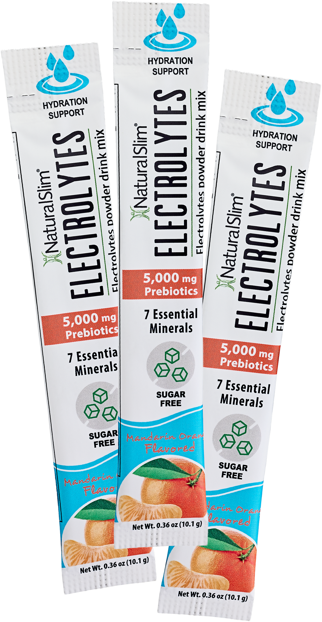 NaturalSlim Electrolytes Mandarin Orange - product lifestyle image