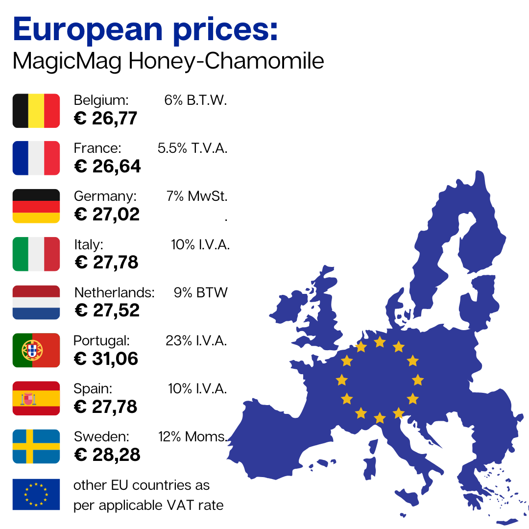 MagicMag® Honey-Chamomile | Magnesiumtilskud