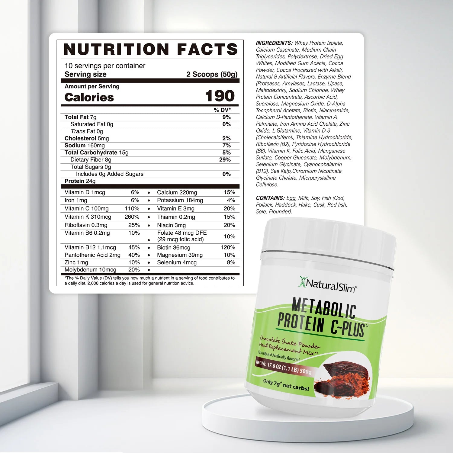 METABOLIC PROTEIN® C-PLUS CHOCOLATE