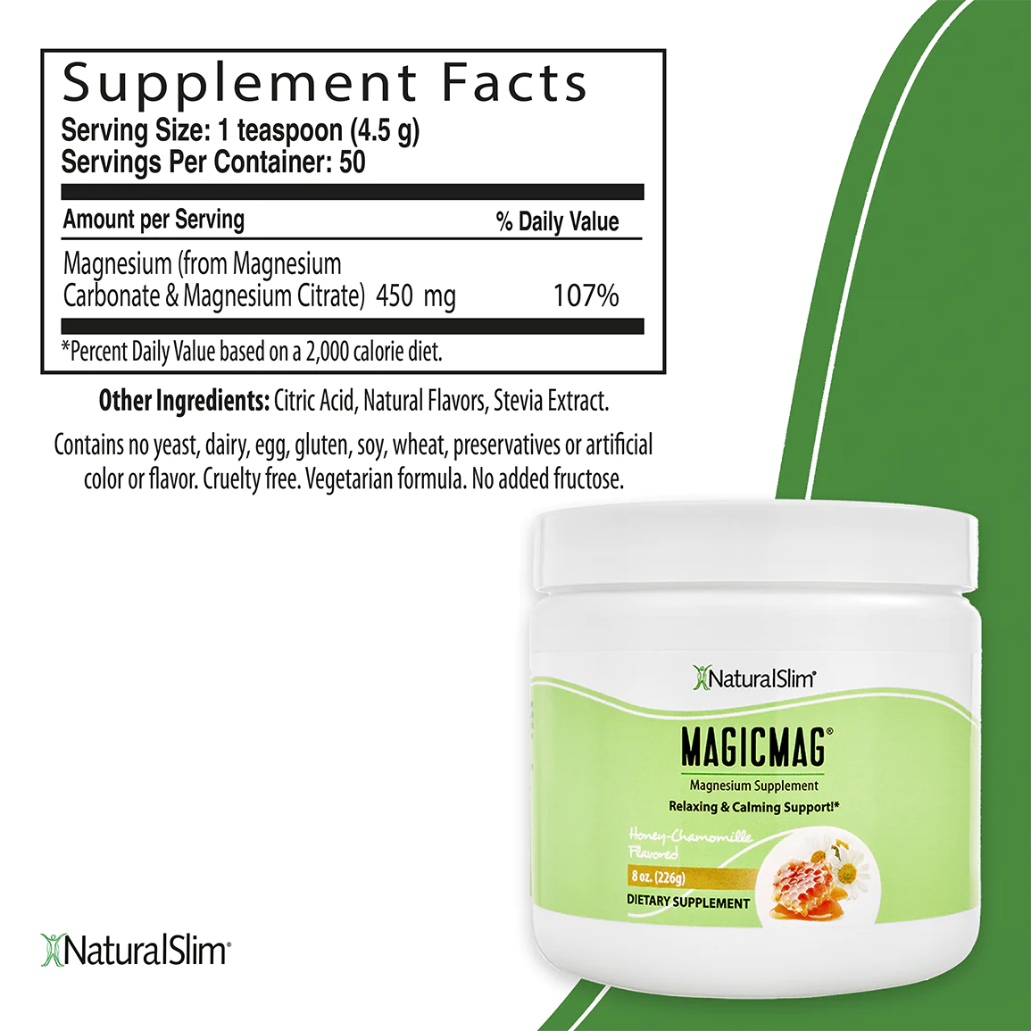 MagicMag® Honey-Chamomile | Magnesiumtilskud