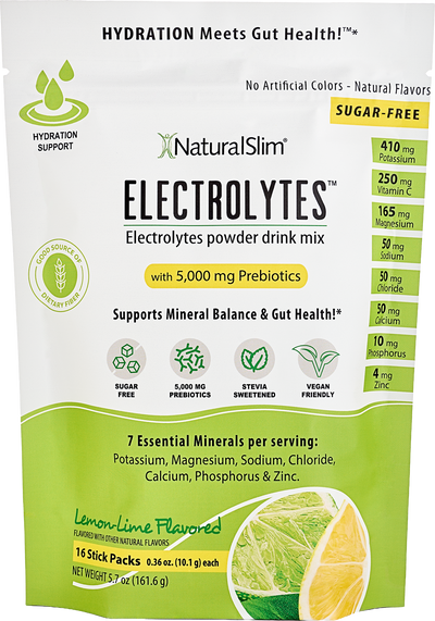 NaturalSlim Electrolytes Lemon-Lime - alternate view