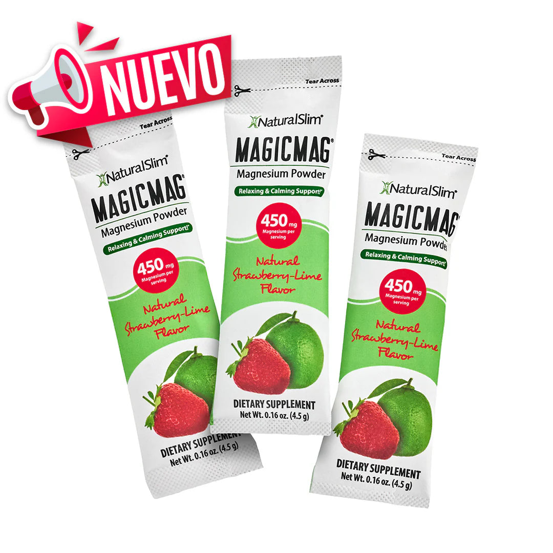 MAGICMAG® Stick Packs | Travel | Strawberry-Lime | Magnesium Citrate Supplement