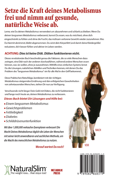 BUCH Die Macht deines Metabolismus - DEUTSCH - alternate view